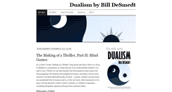 Desktop Screenshot of dualismthebook.com